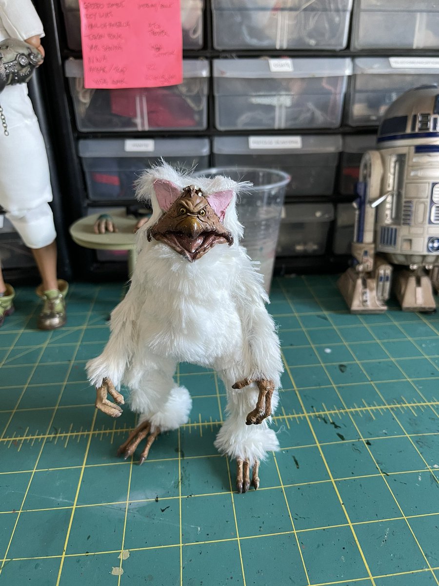 Why would I dress Salacious Crumb up like a kitty cat? You’re just gonna have to bring your buns out to <a href="/Galleries1988/">Gallery1988</a> Saturday November 12th to find out at the Action Figure Art Show. Opening is from 7 - 9 pm! Be there or be lame!