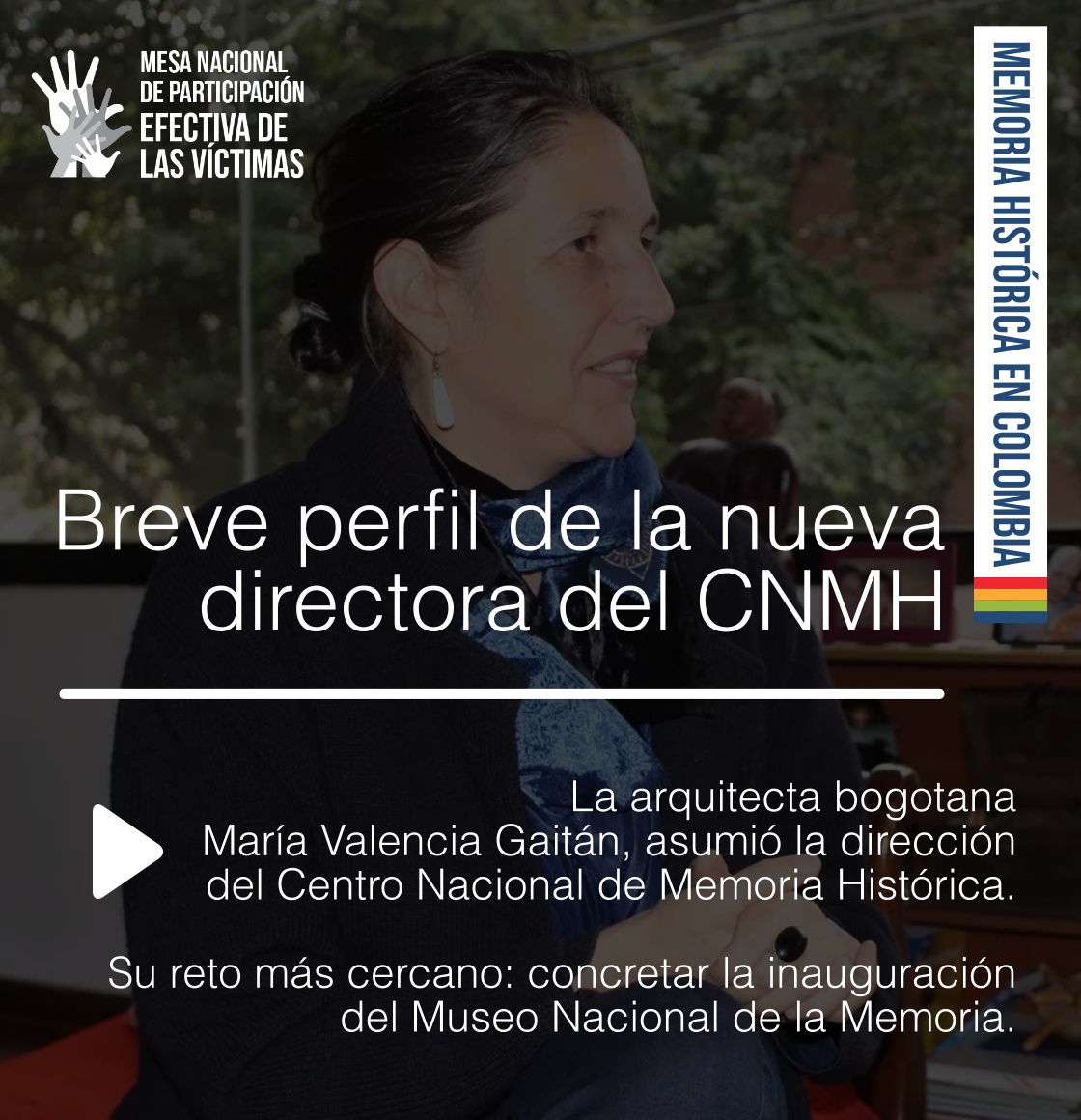 mesanalvictimas's tweet photo. #LaVozDeLasVíctimas 📢 | Tras fallo de @JEP_Colombia que ordena a @CentroMemoriaH incorporar la exposición ‘Voces para transformar a #Colombia’ a la construcción del guion del @MuseoMemoria_Co, su nueva directora deberá adoptar recomendaciones y conclusiones de @ComisionVerdadC. https://t.co/iPMxZbYKas