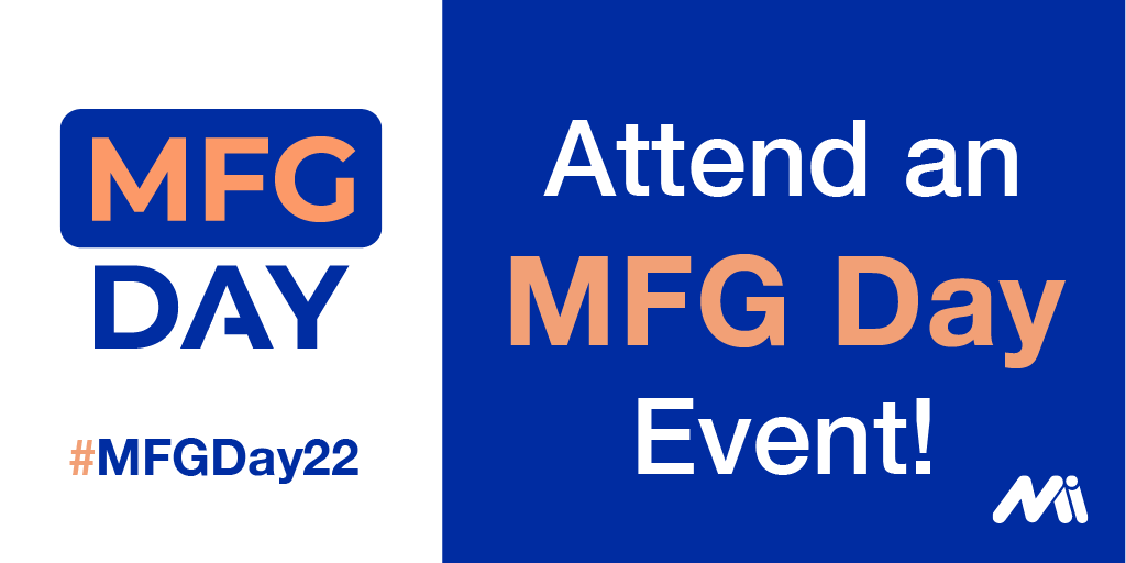 MfgDay's tweet photo. MFG Day is live! Stay connected with celebrating #MFGDay22 by tagging us in your pics and videos! #CreatorsWanted https://t.co/8b6WZ3VA3e
