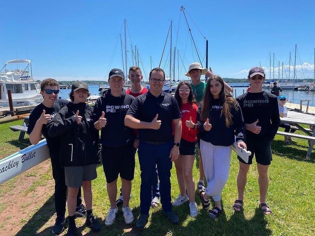 Our ABC crew was thrilled to attend the boat christening at the Charlottetown Yacht Club this season!! Happy to support Rowing PEI 🛶 🌊 <a href="/RowingPEI/">Rowing PEI</a> <a href="/chrisnoye/">Chris Noye</a>