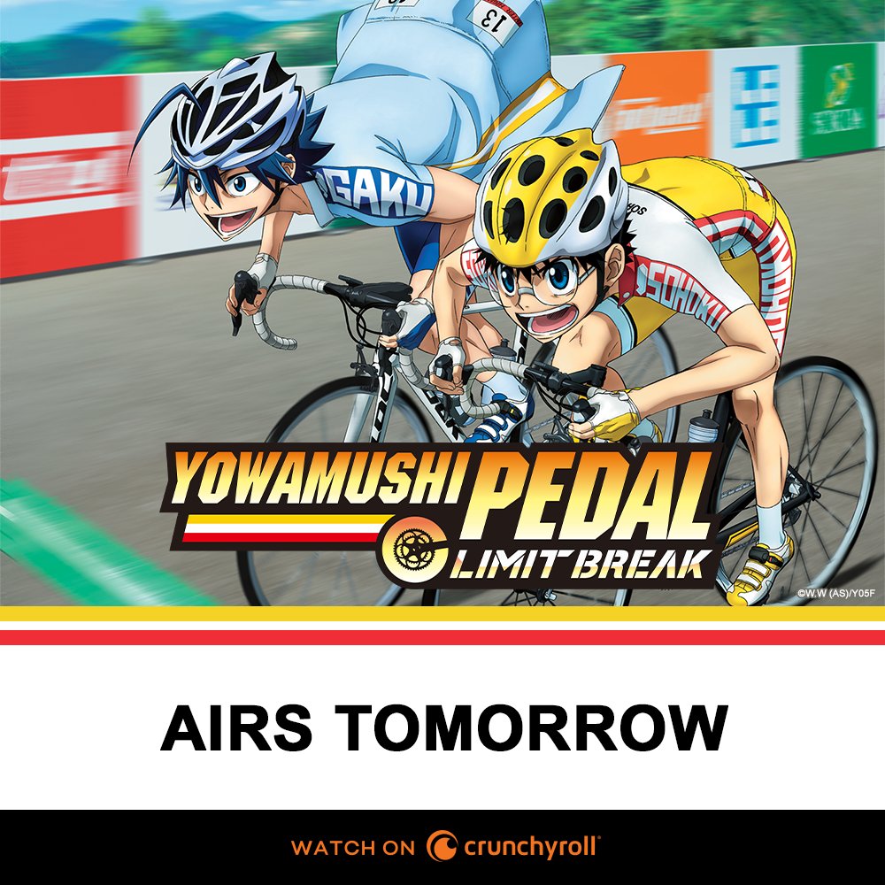 Yowamushi Pedal Limit Break Anime Tackles One-Week Delay Due to Rugby  Broadcast - Crunchyroll News