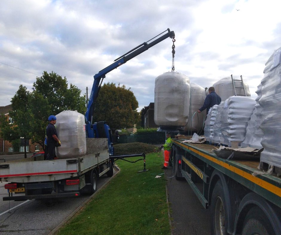 New filters arriving at Corringham pool!

For all our members at Corringham, we're sure you are curious about what has been happening at our pool. Here you can see that we have some new equipment arriving. This is to ensure that everything is updated for when we re-open.