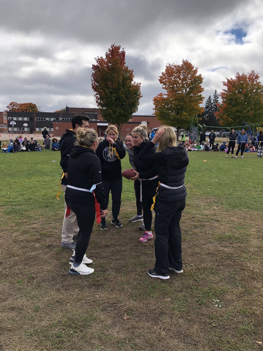 Staff vs student “Turkey Bowl” to finish the day, before the long weekend. Our Wildcat student team were the Champions of the East at their tournament on Wednesday.