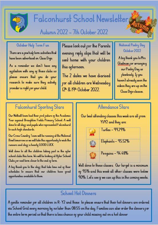 Falconhurst School tweet media