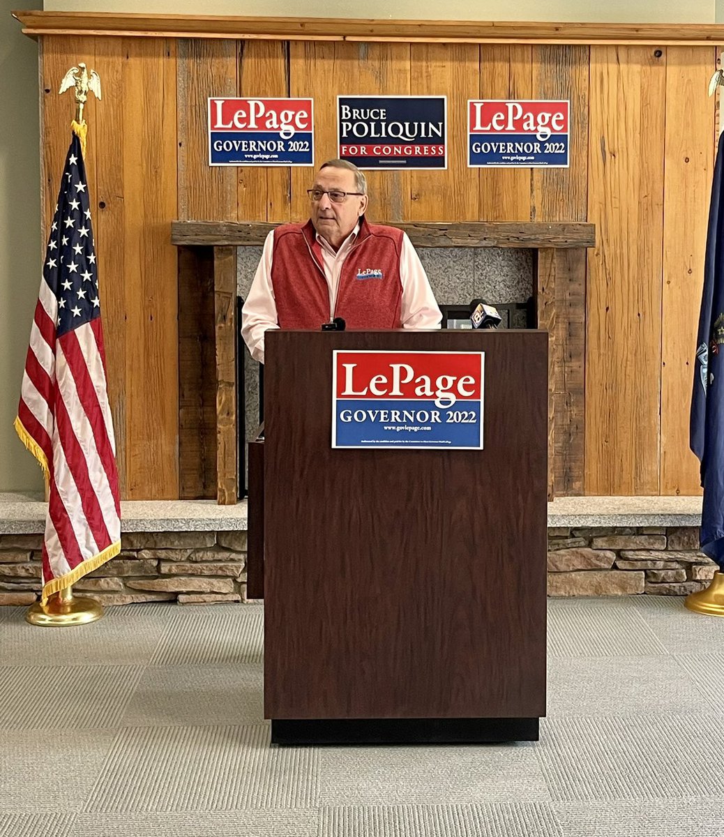 🚨HUGE MILESTONE ALERT🚨

The <a href="/GOP/">GOP</a> has surpassed 2 MILLION voter contacts this cycle in Maine! A RECORD setting pace for any ME field program. 

Thank you to @PaulLePage2022 &amp; <a href="/BrucePoliquin/">Bruce Poliquin</a> for joining our press conference today to make the announcement!#leadright #mepolitics