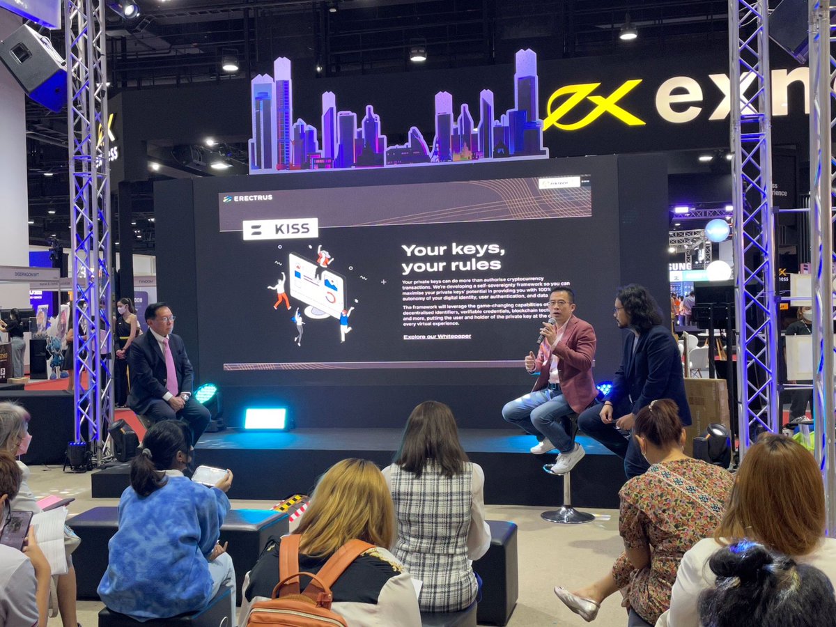 UKISSTech's tweet photo. 📸 Scenes from the Metaverse Elite 500 press conference.

Thank you to members of the media for spending the day with us and learning more about this blockbuster partnership between 6 Web3 players. 

#NFTsServedColdWithHugware https://t.co/bHdNI9w6kY