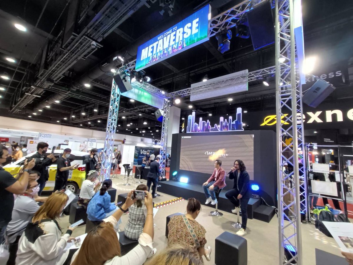 UKISSTech's tweet photo. 📸 Scenes from the Metaverse Elite 500 press conference.

Thank you to members of the media for spending the day with us and learning more about this blockbuster partnership between 6 Web3 players. 

#NFTsServedColdWithHugware https://t.co/bHdNI9w6kY