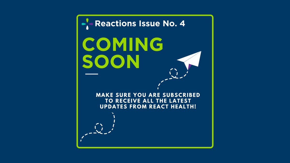 React_Health's tweet image. Issue No. 4 of our Reactions Newsletter is almost here!📬

Make sure you are subscribed to receive all the latest news, product updates &amp;amp; more!

To subscribe, follow the link below.

visitor.r20.constantcontact.com/manage/optin?v…

#reacthealth #healthcare #sleepapnea #sleepapneatreatment #respiratory