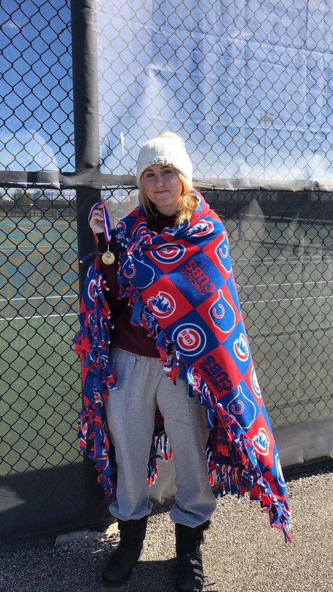 RbchsT's tweet photo. Savannah Webb takes first place for the KRC #1 singles 🎾🎾🎾             Sectionals next weekend at lakes high school!                                            Great job to everyone that competed! https://t.co/LfyJIrVzmN