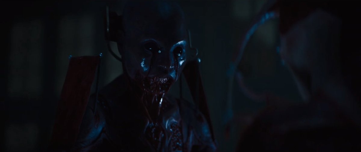 tfempinkiepie's tweet photo. Closeup detail shots of the Cenobites of Hellraiser (2022) Dir. David Bruckner https://t.co/7k4G7hogZz