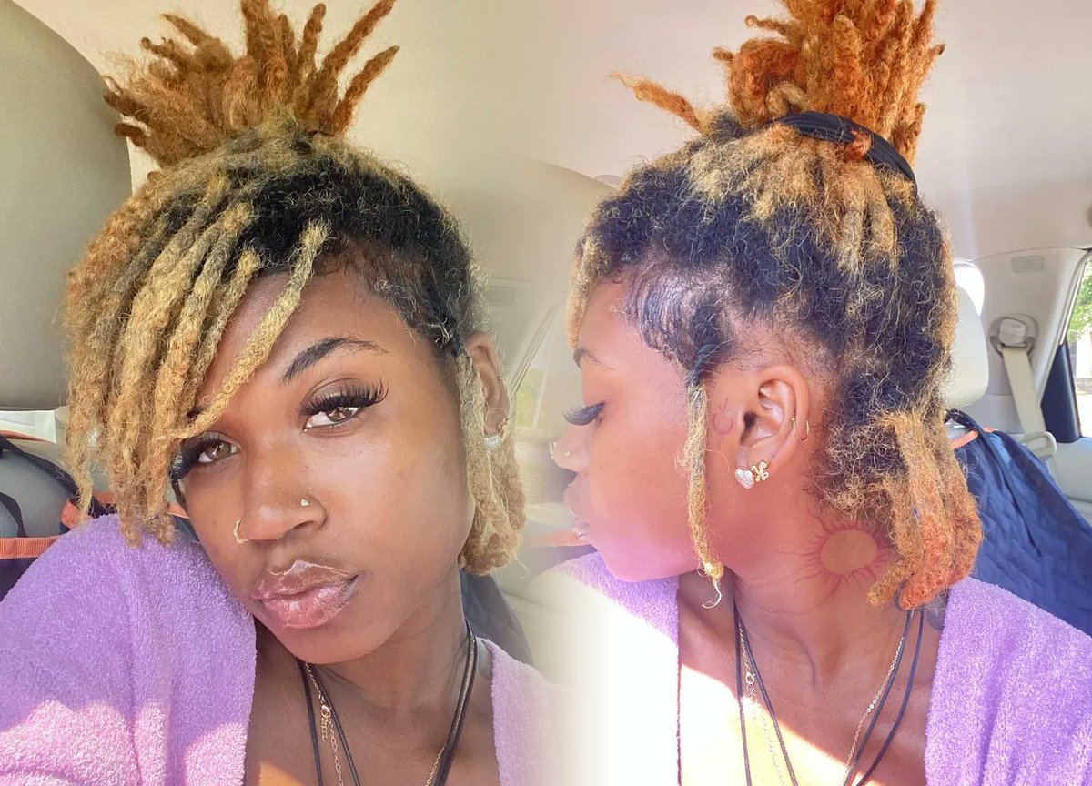 mynaturalhair_'s tweet photo. Pretty! πβ€οΈπ
.
#mynaturalhairstyle #blackwomenrock #teamnatural #locdnotbound #locd #locbae #loclady #locgoddess #locgoals #locqueens #locqueensrock #melaninpopping #dreadlocs #dreadlockstyles #locdndope #locsrock #locsjourney #locjourneycontinues #blackgirlhairstyles https://t.co/rlD9Oqbe09