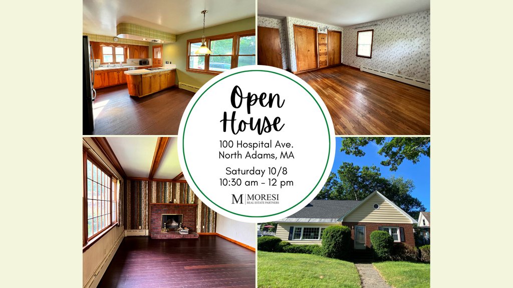 🏠OPEN HOUSE Saturday, October 8th, 10:30-12:00🏠
 Come check out this spacious four-bedroom, two-bathroom North Adams home! A large yard, several recent updates, and move-in ready!

flexmls.com/share/7dXqn/10…

#openhouse #northadams #berkshires
