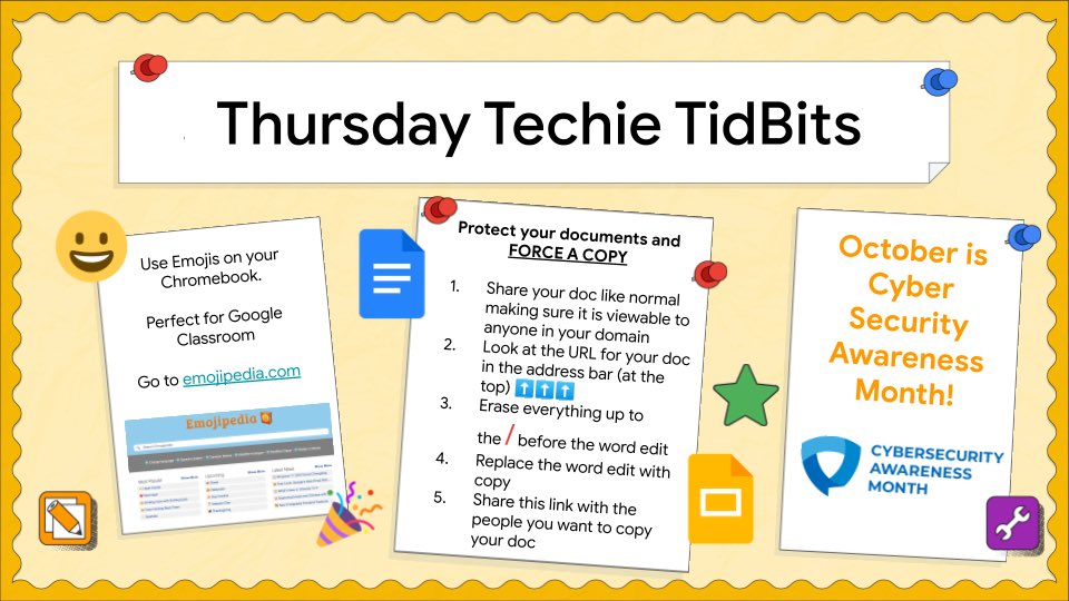 misskwells's tweet photo. Techy tips for this week - using emojis on your #chromebook and how to #forceacopy #techtip #quickpd https://t.co/IQKC09Q3Ef