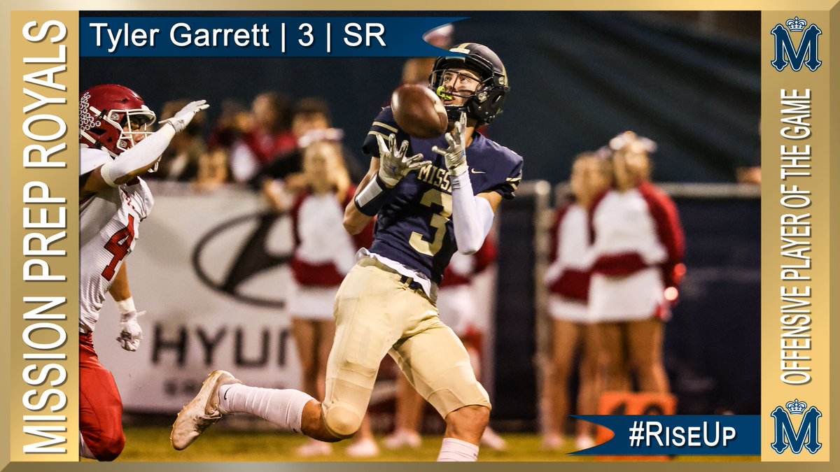 ThePrepSN's tweet photo. #RoyalAwards (2/5)

@MCPFootball Offensive Player of the Game in 28-7 #MountainLeague win over the Paso Robles #Bearcats last week.

@TylerGarrett03 
@coach_dschuster @MCP_Athletics 
@StanleyOnSports @slopocsports
@PAGMETER @KSBYSports https://t.co/5Y39xtvWd4