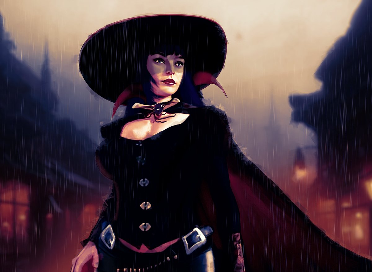NimProd's tweet photo. Sheriff Etta from Xibalba. part 1 is currently available on our online store.
order your copy today! 
https://t.co/VLBzOvW38i 

#comics #indieComics #westerns #painting https://t.co/50Gxr7jZQb