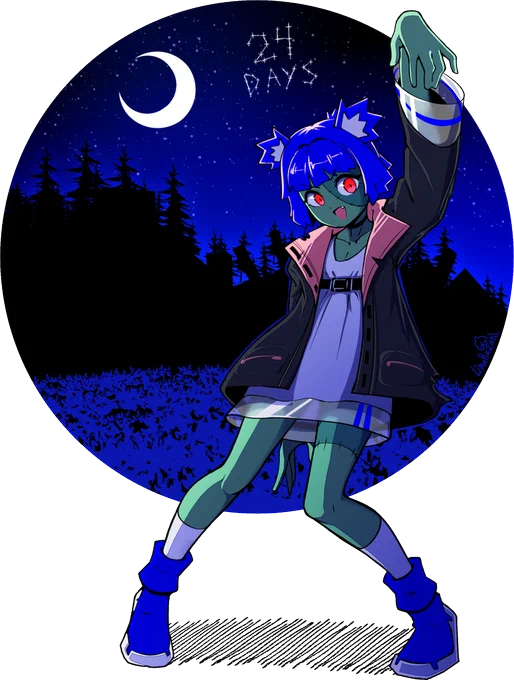 Ain't no one's gonna save you from the beast about to strike!#OC_tober ft. 's Gris. 