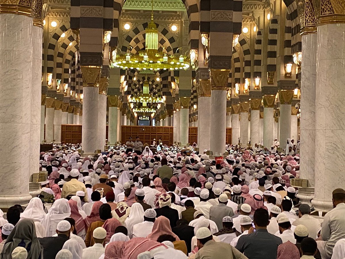 wmngovtawjih's tweet photo. 💠 #مِنْ_مَجَالِسِ_الذِّكْرِ 

📌 استأنف فضيلة الشيخ : عبدالمحسن بن حمد العباد حفظه الله دروسه العلمية من رحاب #المسجد_النبوي |
  
📘 شرح كتاب التوحيد
⏱️ المغرب
📍التوسعة الغربية أمام الداخل من باب قباء رقم (٥)

🎥 للمتابعة عبر منصة #منارة_الحرمين
https://t.co/Na2QVySxoq https://t.co/kNMuOss5XY