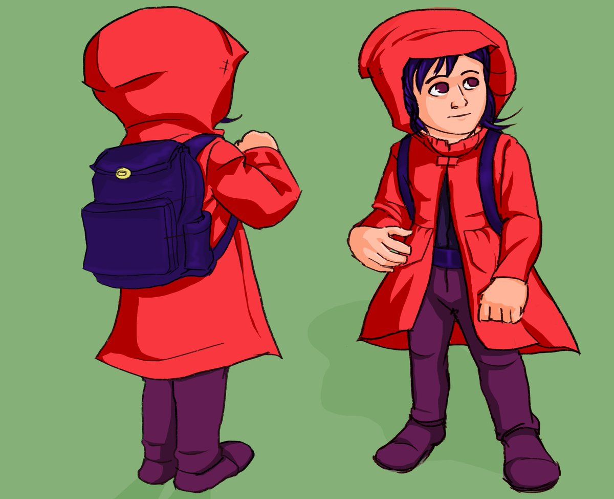 audsloth's tweet image. The Main Character design for @BarryHerbers in development inide game The Other Witch (working title)
Click the link to see the design process, as well as previous iterations! 
@artstationhq artstation.com/artwork/yJYJGJ