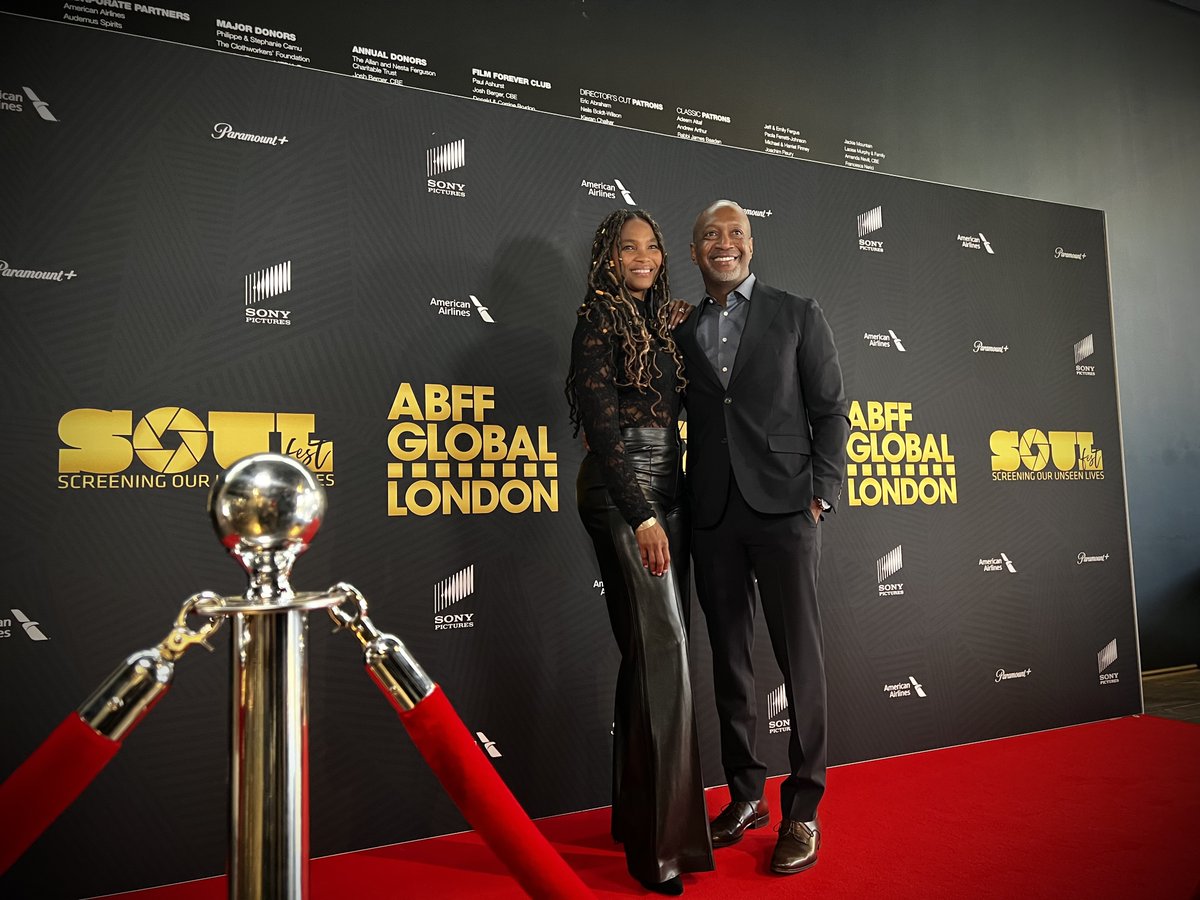 itsbrettking's tweet photo. Thank you to the Fridays, @ABFF, &amp; @BFI Southbank for a fantastic time livin’ it up at #ABFFGlobal x S.O.U.L. Fest!!

Keeping’ on cheering on Black creatives, collaborations, &amp; stories getting the spotlight!

@Teanne1 #SonyPics #ABFF #DEI #WhattoWatch #BlackExcellence #SOULFEST22 https://t.co/BCIbU4JVIC