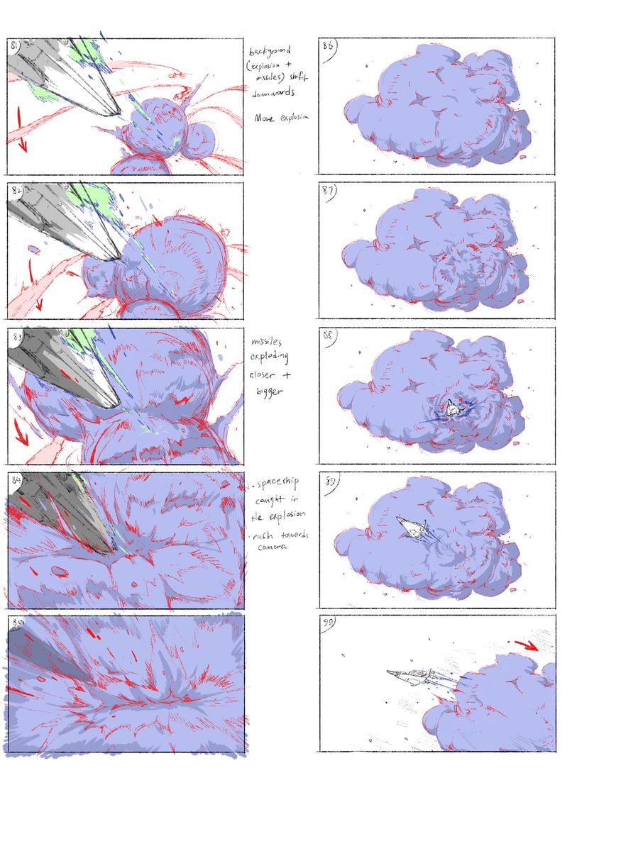 FranksStudio05's tweet photo. Storyboard: Latest progress (1/2) https://t.co/xMExzIkNzh