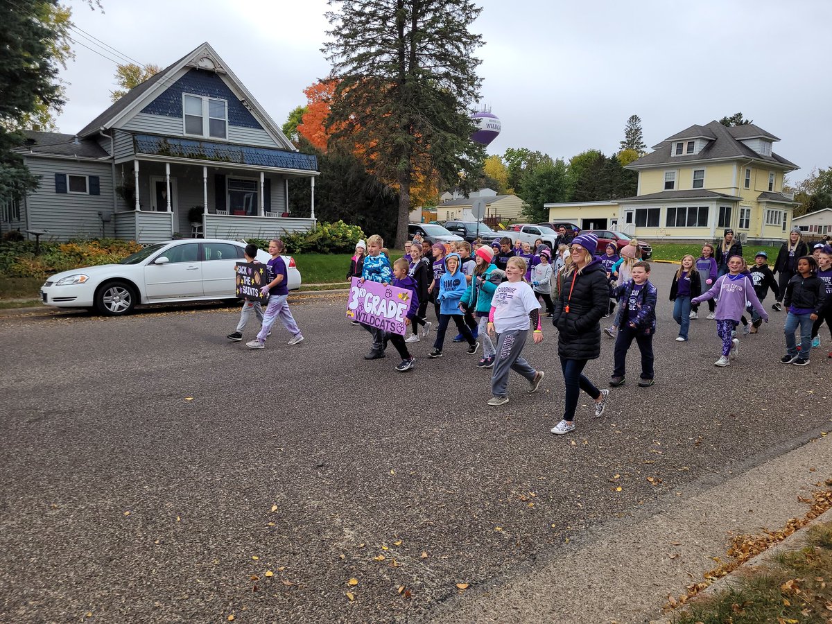 Homecoming parade 2022. 3rd grade may have been my favorite... #goodhueschool