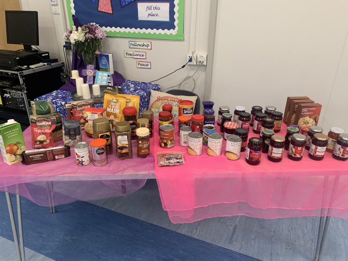 WalshCEJunior's tweet photo. Thank you to everyone who donated to our collection for Farnham Foodbank. All of the items were collected from us today and are on their way to helping families in need. https://t.co/L9QkuVGaca