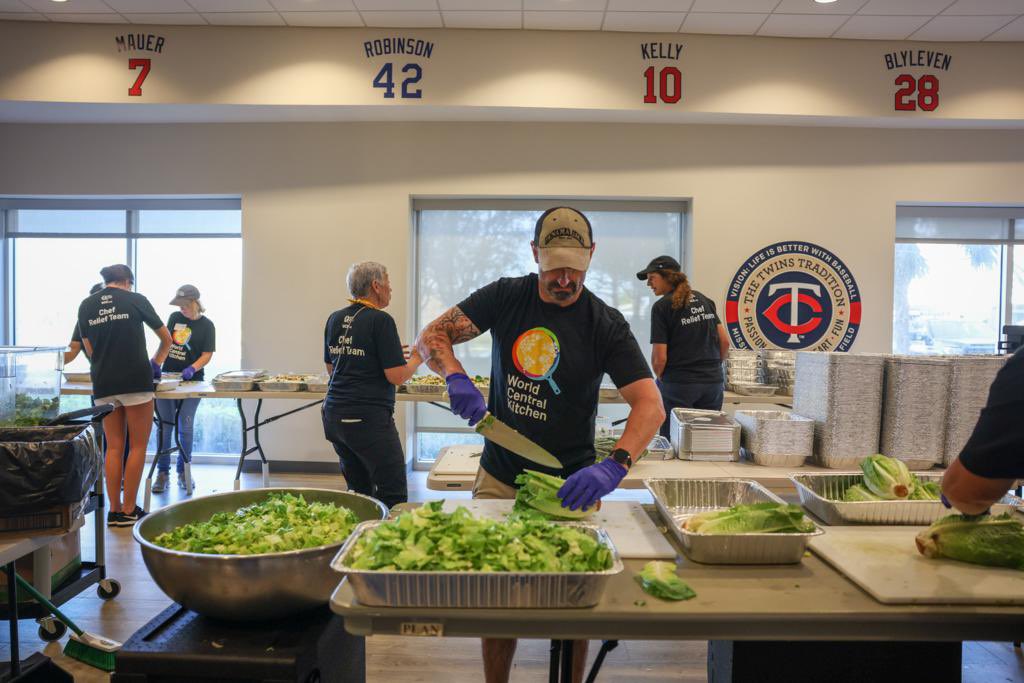 World Central Kitchen on Twitter "WCK’s Chef Team begins cooking each