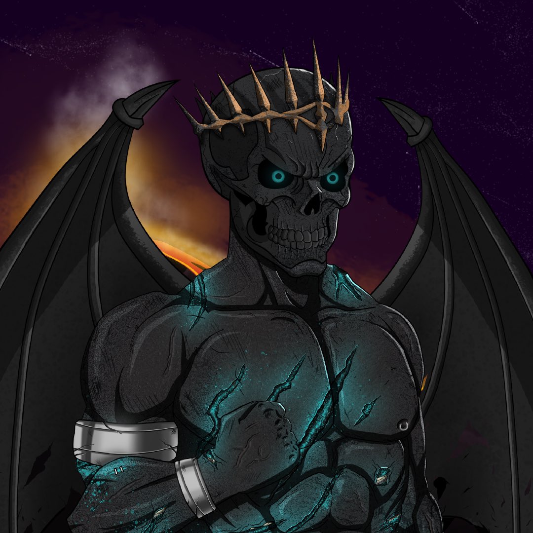Ro2_D2's tweet photo. New Avatar from @WeepingNFT!!! WEEPISH! 🩸🩸🩸 🌪💧🌎🔥 https://t.co/JrhUEXbWfM
