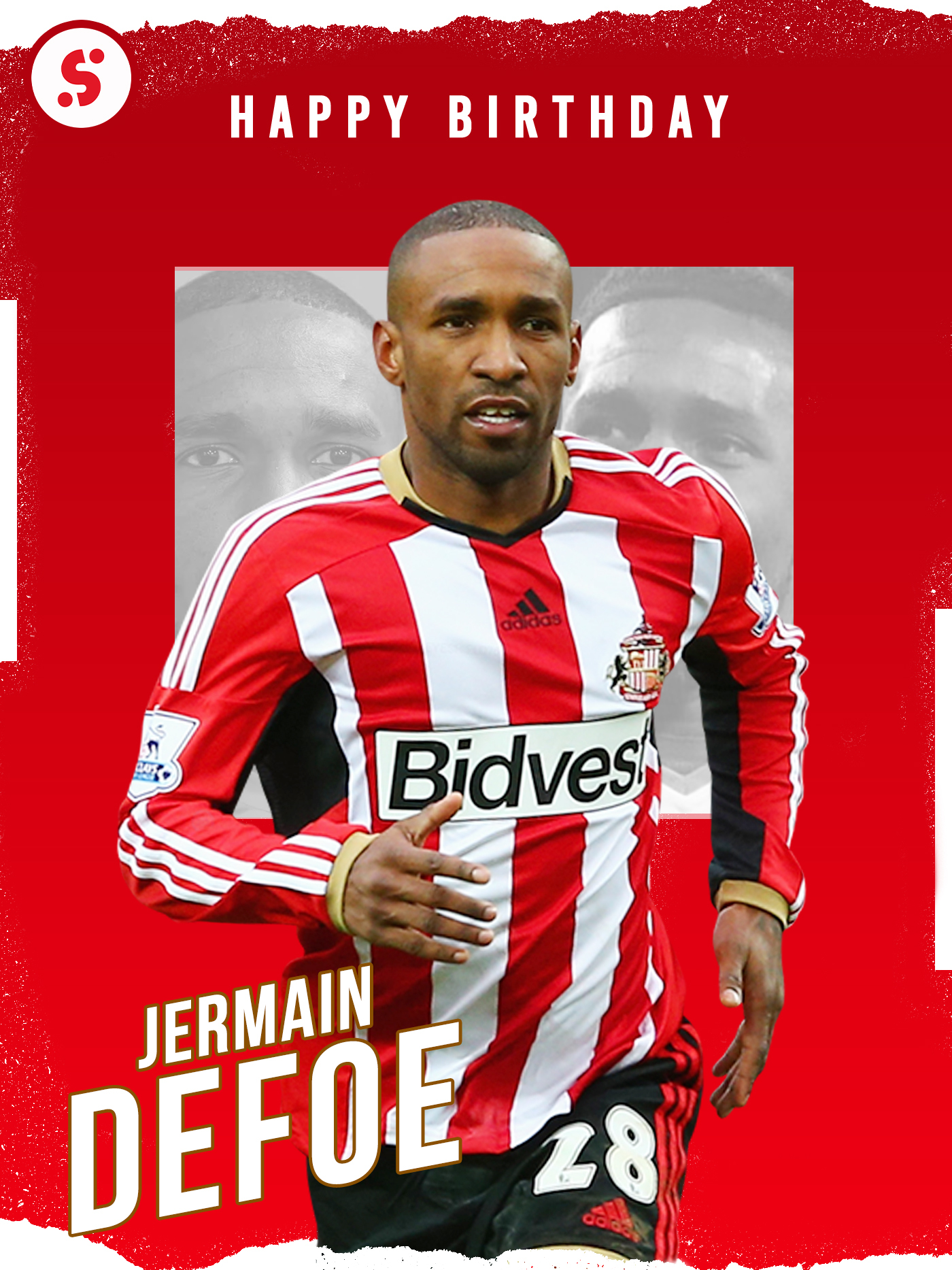 Happy 40th birthday to former Spurs and England striker Jermain Defoe!           