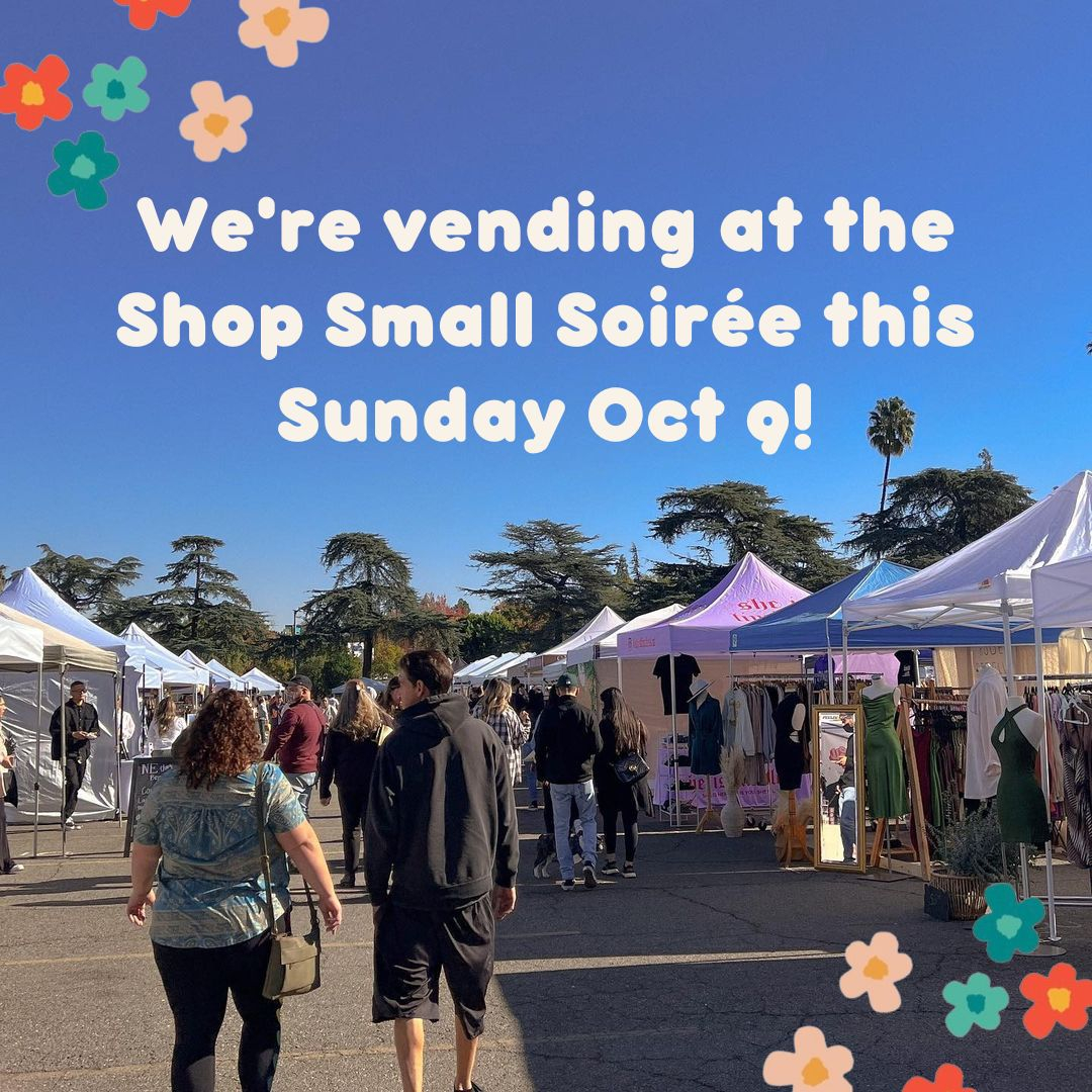 Catch us at the @shopsmallsoiree at the Santa Anita Race Track in Arcadia, CA this Sunday October 9th from 12pm-5pm!🙌 We'll have all of our products available for purchase! Vénganse!🤗🐾

📍 Santa Anita Race Track: 285 W Huntington Dr, Arcadia, CA 91007
🗓 Sunday, Oct