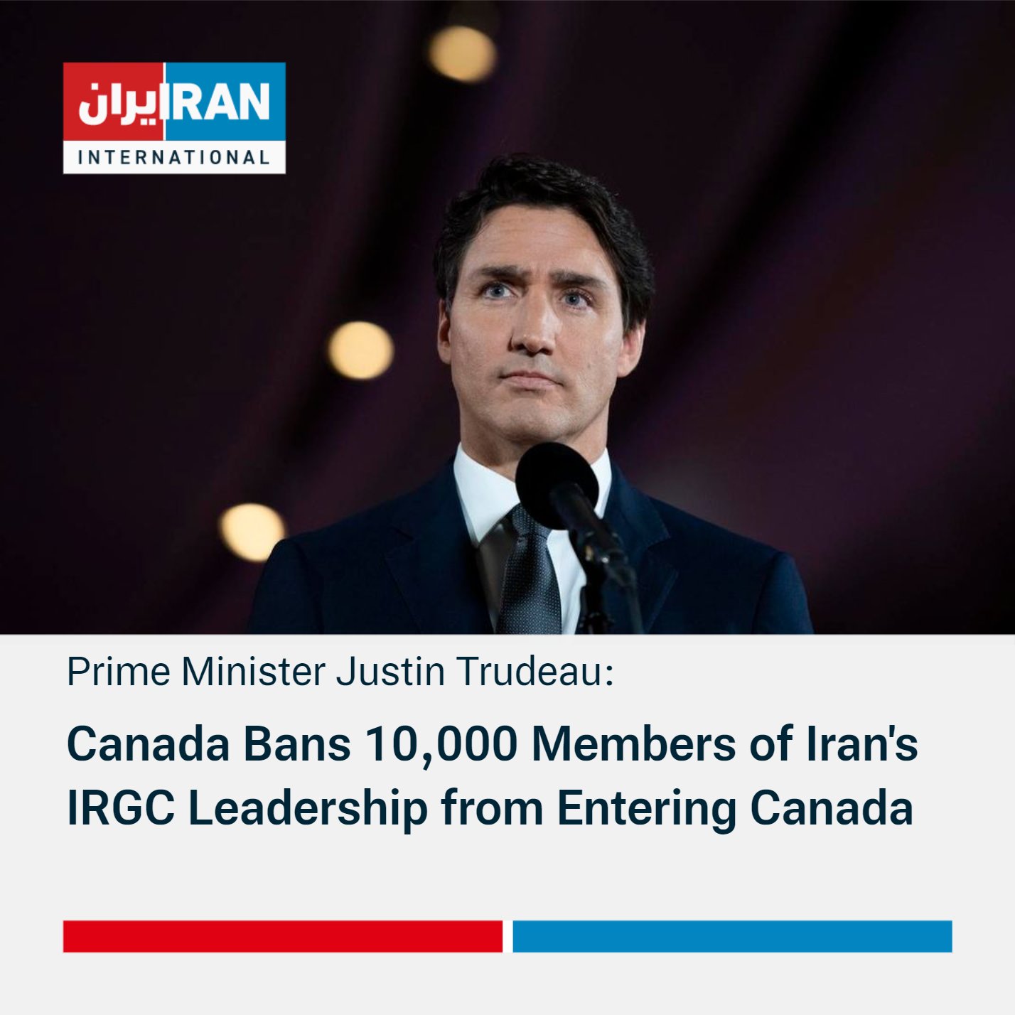 Iran International English on Twitter "BREAKING Canadian Prime