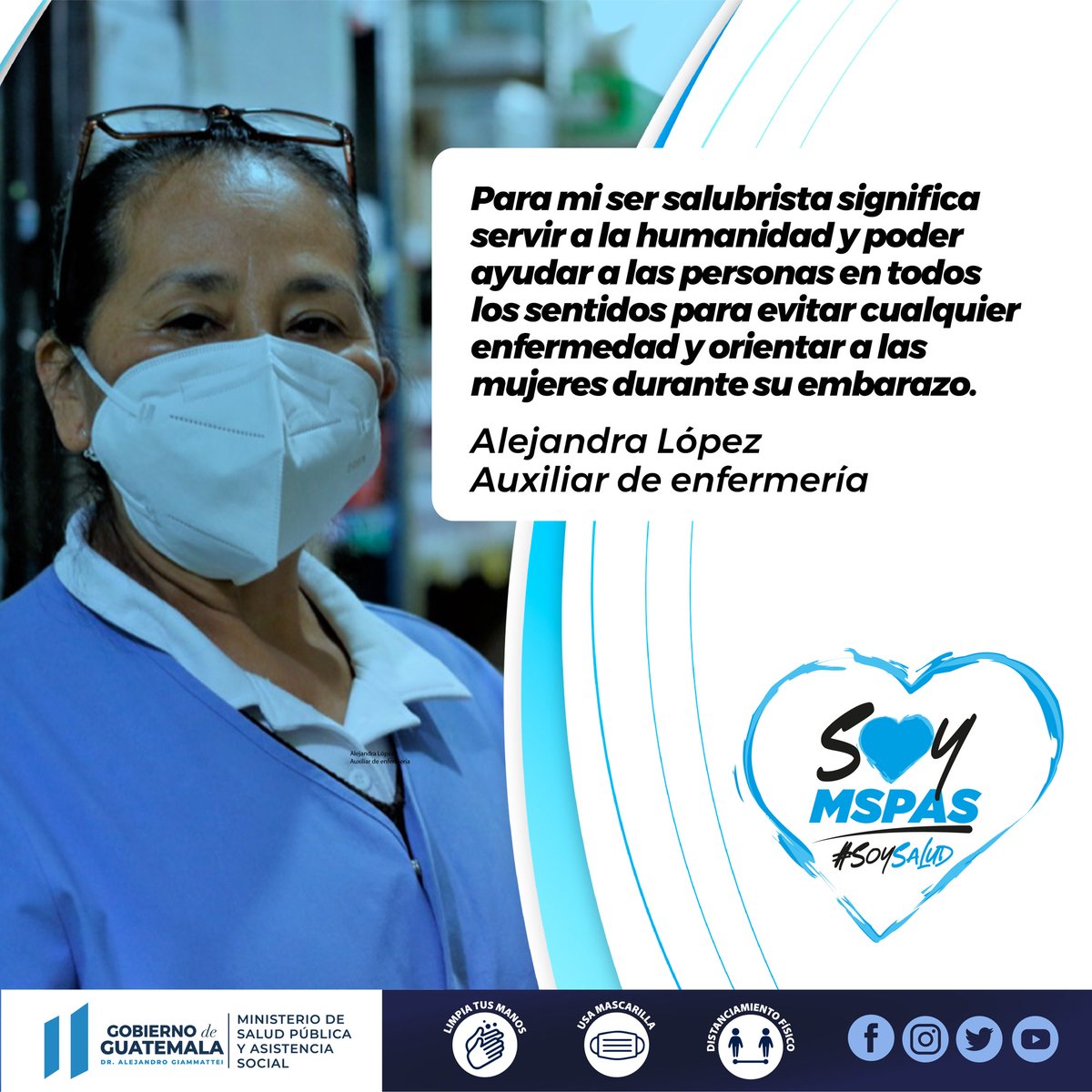 Ministerio de Salud Pública on Twitter "SoyMSPASSoySalud
