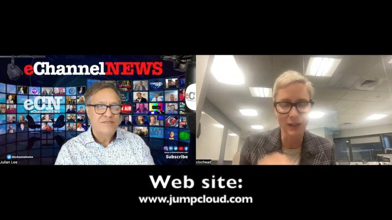 JumpCloud's tweet photo. Got questions about JumpCloud for #MSPs? Our CMO @Clochead has the answers. 

Cate sits down with @eChannelNews’ Julian Lee to explore how JumpCloud is modernizing the approach to managing #IT. Watch here: https://t.co/TCjJlwcFDd https://t.co/nHhql7SC2n