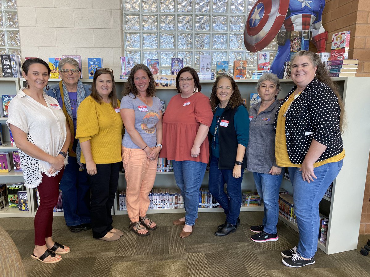 Julie Putnam (@julputnamsc) on Twitter photo KCSD School Librarians at the Regional Workshop lead by <a href="/EducationSC/">S.C. Department of Education</a> <a href="/UofSC_iSchool/">USC iSchool</a> and <a href="/SCASLNet/">SCASL</a> ! #22RegWorkshop #myKCSD KCSD School Librarians at the Regional Workshop lead by <a href="/EducationSC/">S.C. Department of Education</a> <a href="/UofSC_iSchool/">USC iSchool</a> and <a href="/SCASLNet/">SCASL</a> ! #22RegWorkshop #myKCSD