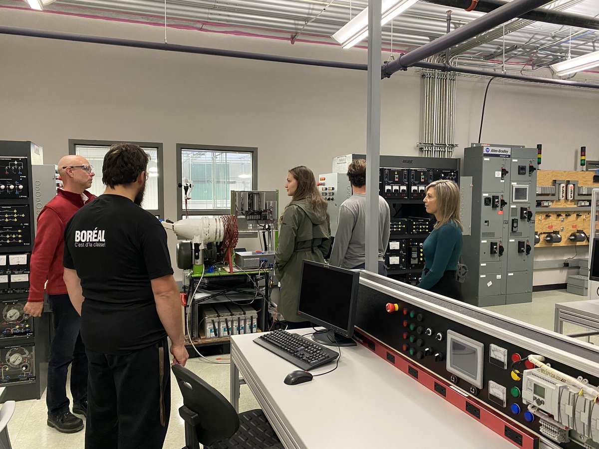 Brian Vaillancourt (@brianvaillanc12) on Twitter photo Heureux d’accueillir <a href="/CanadaNickel/">Canada Nickel Company</a> au Collège Boréal pour une visite de nos ateliers et discuter de besoins de main-d’œuvres.
Happy to welcome Canada Nickel at <a href="/collegeboreal/">Collège Boréal</a> for a visit of our workshops and to talk about workforce needs. #workforcedevelopment #Mining #Training Heureux d’accueillir <a href="/CanadaNickel/">Canada Nickel Company</a> au Collège Boréal pour une visite de nos ateliers et discuter de besoins de main-d’œuvres.
Happy to welcome Canada Nickel at <a href="/collegeboreal/">Collège Boréal</a> for a visit of our workshops and to talk about workforce needs. #workforcedevelopment #Mining #Training