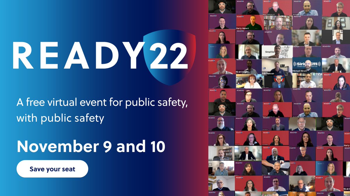 RapidSOS's tweet photo. Register for the FREE VIRTUAL #PublicSafety EVENT OF THE YEAR: https://t.co/CqHfLYmqcT
This event was created for public safety, with public safety. Learn from industry officials about the future of 911 and advancements to better protect & serve our communities.
#READY22 #safety https://t.co/WP771uOZWj
