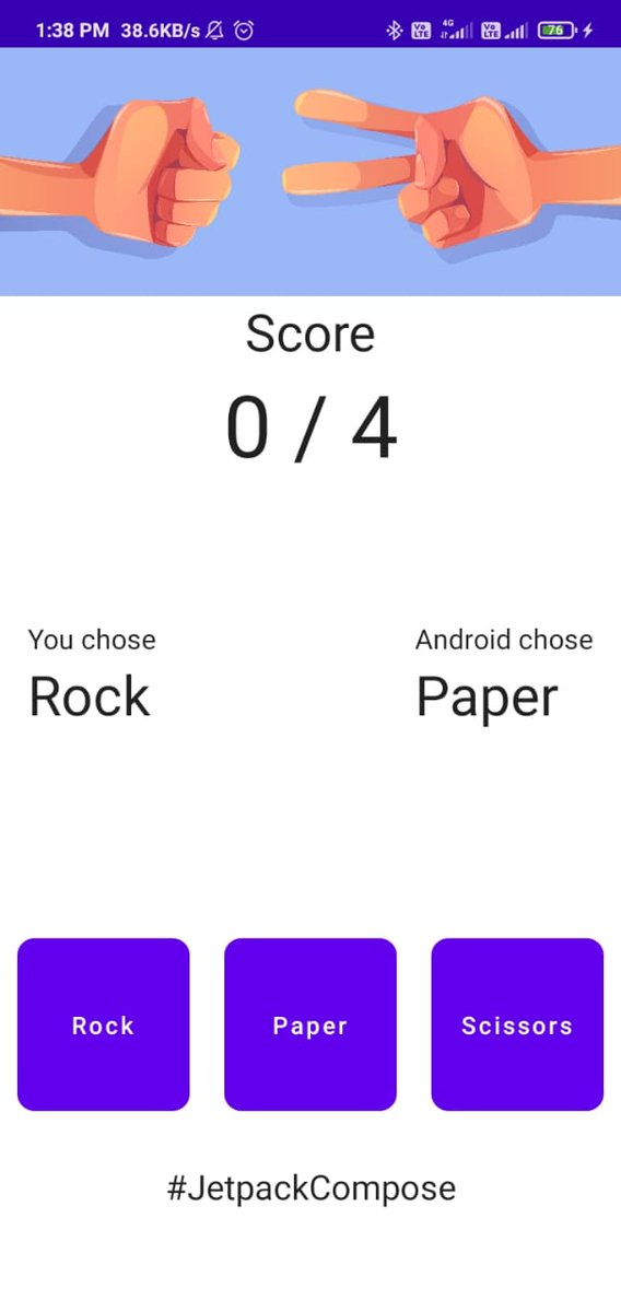 VishnuMate1's tweet photo. Completed all 3 weeks of #ThursdayTrivia
@GDSCBITW
#GoogleDeveloperStudentClubs
#ComposeCamp #ComposeCampIndia #DeveloperStudentClubs #JetpackCompose  
@GoogleDevsIN https://t.co/WOadjS5g6k