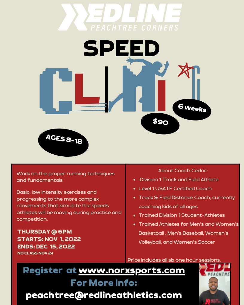 Redline Athletics - Peachtree Corners tweet media
