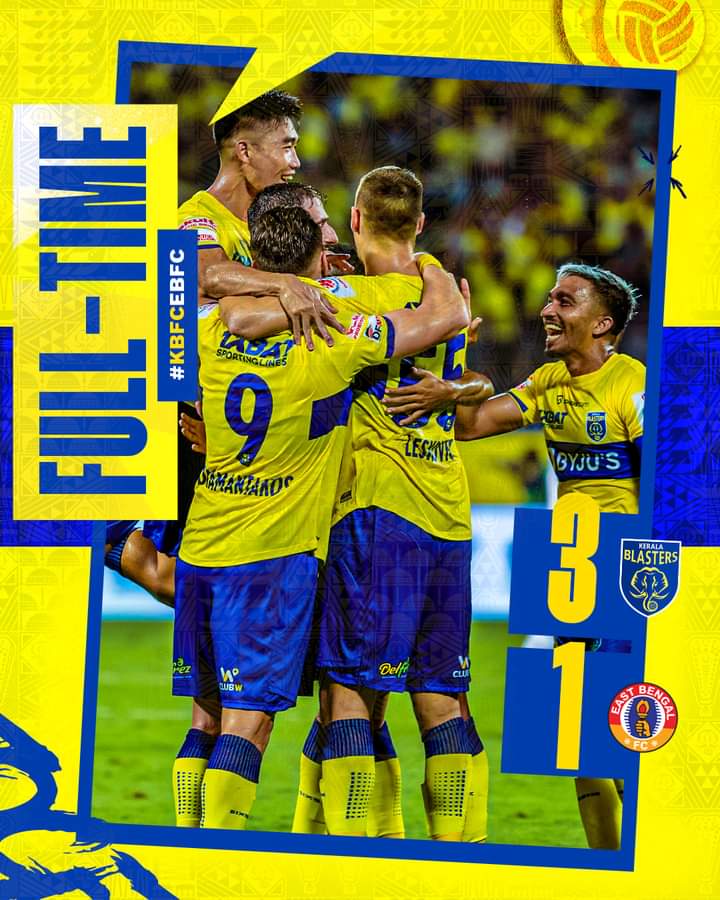 imAkil92's tweet photo. @KeralaBlasters ഒരു തകർപ്പൻ തുടക്കം 😍🔥 
3️⃣ goals and 3️⃣ points ✅

#KBFCEBFC #ഒന്നായിപോരാടാം #ഒന്നിച്ചൊന്നായിമുന്നേറാം #KBFC https://t.co/AE67RhnT0J