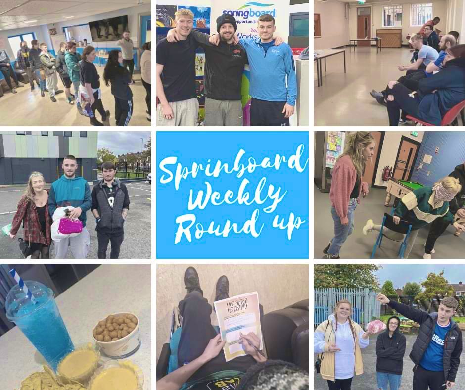 springboardopp's tweet photo. Another busy week across all of our programmes! 

As always we are extremely proud of the young people we work with for their hard work &amp; commitment ⭐️ 

#employability #goodrelations #personaldevelopment 
#catalyst4change https://t.co/JC4MmHvpwb