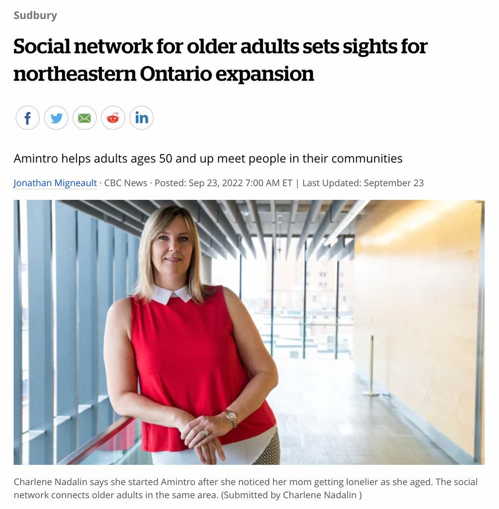 lambcreativeg's tweet photo. @CharleneNadalin, President of @AmintroFriends, was recently featured in an article on @CBCNews discussing the upcoming expansion. Way to go!

To read Charlene's full article, head to the link: https://t.co/NP7zKwakme 

#lambcreativegroup #amintro #newexpansion #clientlove https://t.co/cSAY41l5PI