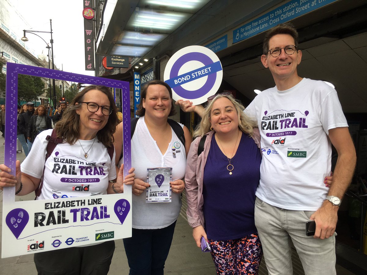 Maria53526114's tweet photo. Thanks to all at Railway Children for today.  You do wonderful work and you arranged a great walk today for us and hope you’ve raised lots - thanks @RailDeliveryGrp @RailwayChildren @RailAid2022 https://t.co/YEK5rwt36Y