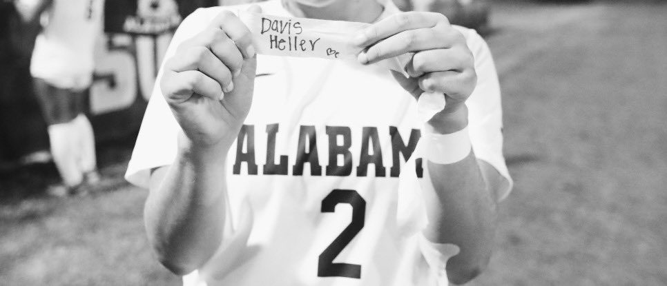 Dedicating the win last night to Davis Heller, a former <a href="/AlabamaBSB/">Alabama Baseball</a> player. I’m so grateful I was able to know such a genuine guy. Sending prayers to his family and friends, rest easy 🤍