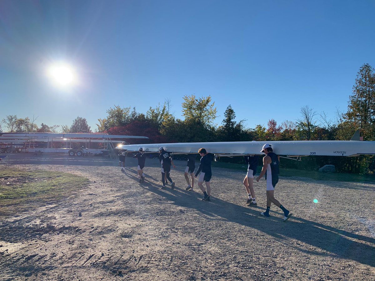 UCC_Community's tweet photo. Awesome work by the Charles 4+ and 8+ rowing teams who competed at the Head of the Trent regatta last weekend. Both teams had a great showing, placing second in their respective races. Go Blues!
📸: UCC parents Sarah and Richard
#UCCCommunity #UCCAthletics #UCCRowing https://t.co/CWzz2TGpdc