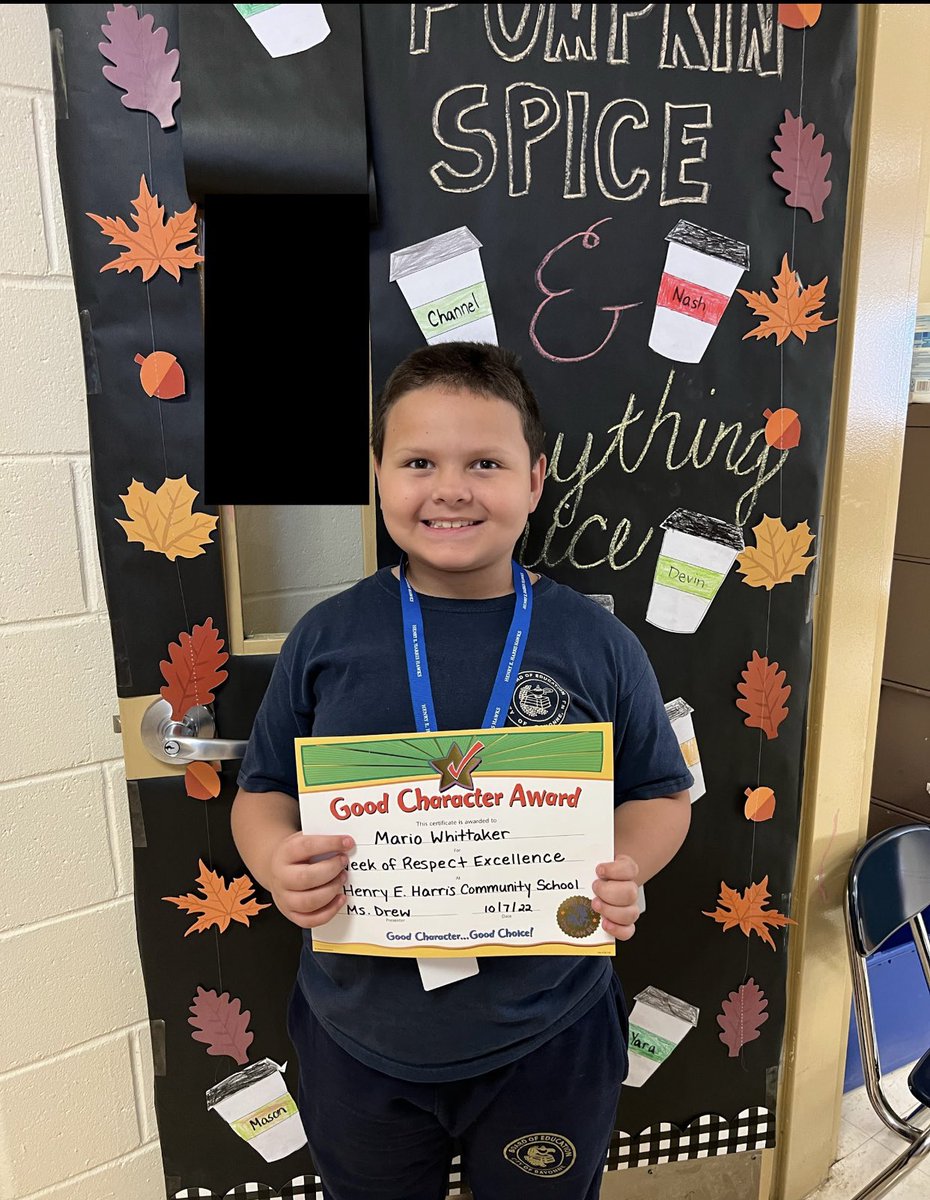 HEHHawks1's tweet photo. Our school knows respect begins with us! Teachers nominated students who have displayed peer excellence during the Week of Respect. Ms. Drew awarded the nominees with a Good Character Award! ⭐️🏆 @BayonneBOE https://t.co/8BfMjuu2NL