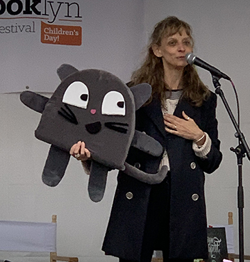ChariseHarper's tweet photo. Tomorrow I will be reading and crafting with my new book - I Cannot Draw a Horse. The fun starts at 11am @greenbeanbooks . This store is beyond cute.  Come on by - bring the kids. It's Free!  It's Fun! and you can take home a selfie with this fun cat. https://t.co/LQ41fswdXi