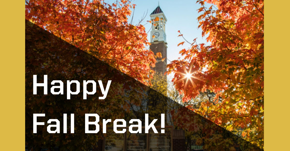 Purdue College of Education on Twitter "Happy & safe Fall Break, 