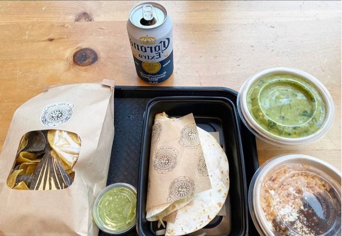 Grab your perfectly packed lunch from <a href="/la_palapa/">La Palapa</a> 🌮

Learn more here: bit.ly/3xgczff
