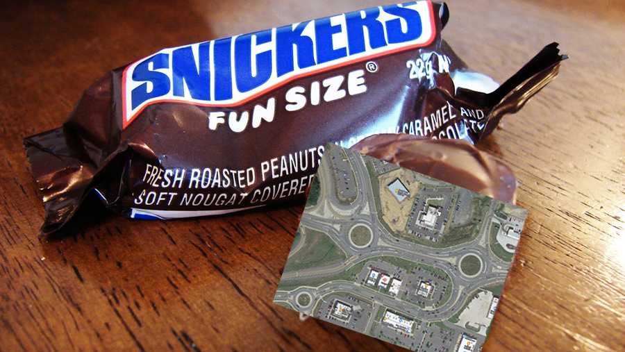 Please remember to check your candy this Halloween season. We just found the Dave Ward Drive roundabouts in the candy bowl in our finance office.