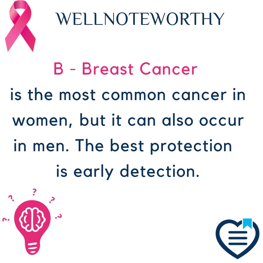 mywellnote's tweet photo. "There can be life after breast cancer. The prerequisite is early detection.” – Ann Jillian.
Cancer Can’t, But We Can.Let’s Get It Off Our Chests.
#BreastCancerAwarenessMonth #earlydetection #medicine #CANCER #health #support #mywellnote https://t.co/mLVGQG5KE2
